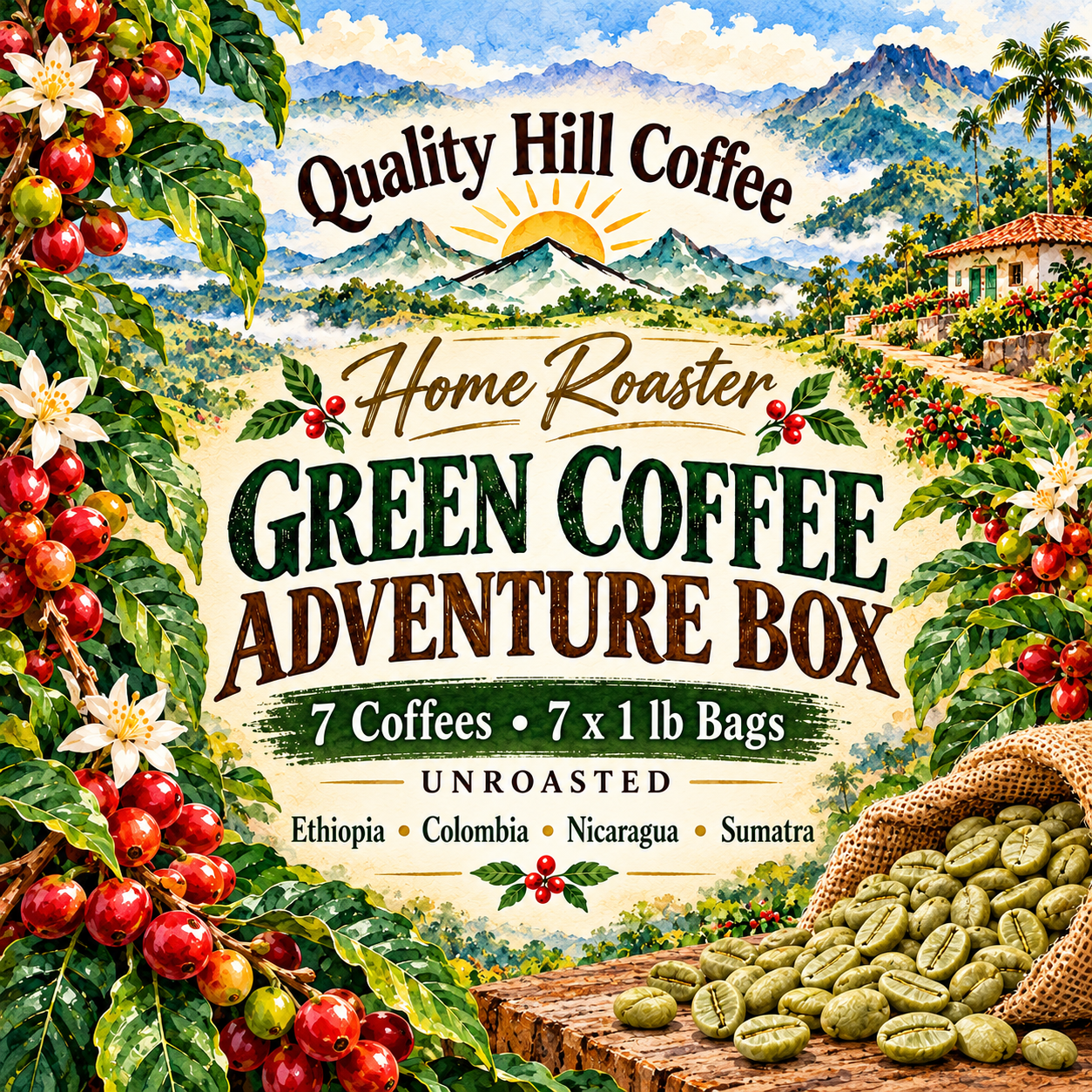 Quality Hill Coffee Adventure Box